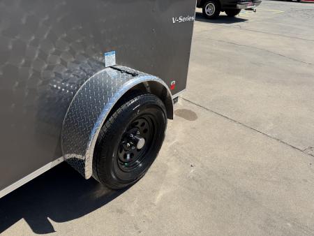 New #055490 2026 FOREST RIVER SA 6 X 10 SINGLE AXLE 3K ENCLOSED W/ REAR RAMP DOOR