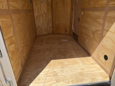 New #055490 2026 FOREST RIVER SA 6 X 10 SINGLE AXLE 3K ENCLOSED W/ REAR RAMP DOOR