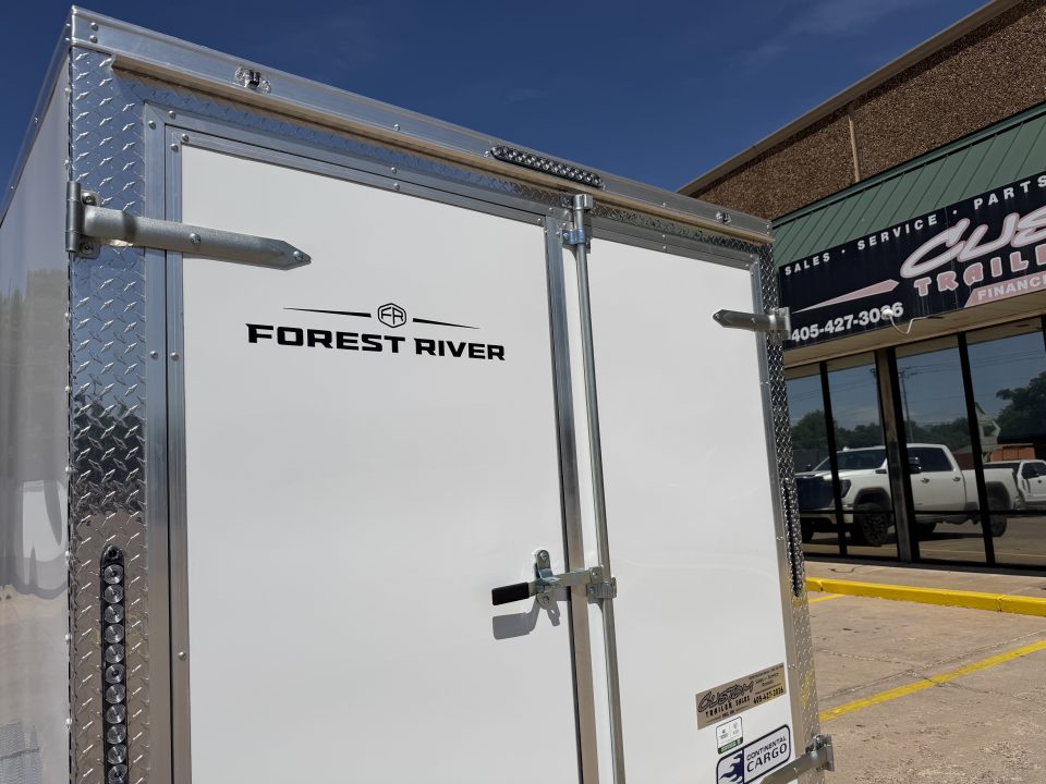 New #056065 2026 FOREST RIVER TA2 7 X 16 TANDEM AXLE 7K ENCLOSED W/ REAR DOUBLE DOORS