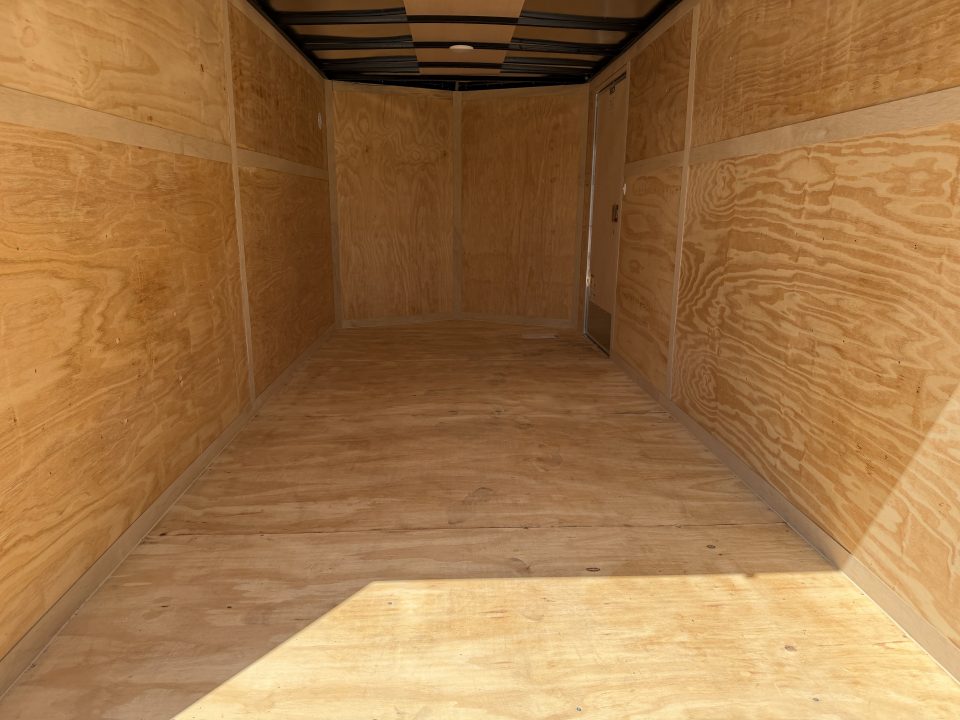 New #056065 2026 FOREST RIVER TA2 7 X 16 TANDEM AXLE 7K ENCLOSED W/ REAR DOUBLE DOORS