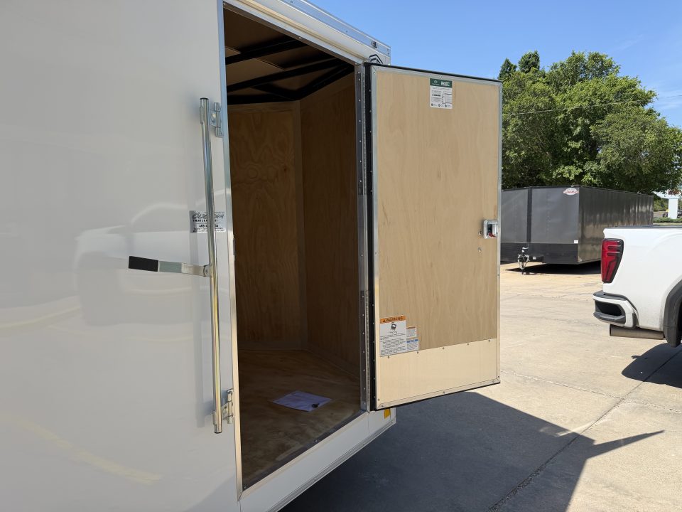 New #056065 2026 FOREST RIVER TA2 7 X 16 TANDEM AXLE 7K ENCLOSED W/ REAR DOUBLE DOORS