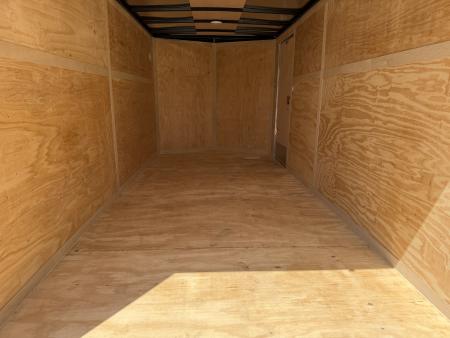 New #056065 2026 FOREST RIVER TA2 7 X 16 TANDEM AXLE 7K ENCLOSED W/ REAR DOUBLE DOORS