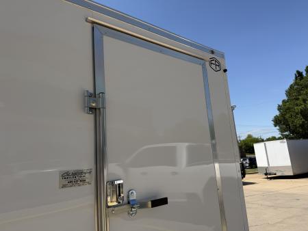 New #056065 2026 FOREST RIVER TA2 7 X 16 TANDEM AXLE 7K ENCLOSED W/ REAR DOUBLE DOORS