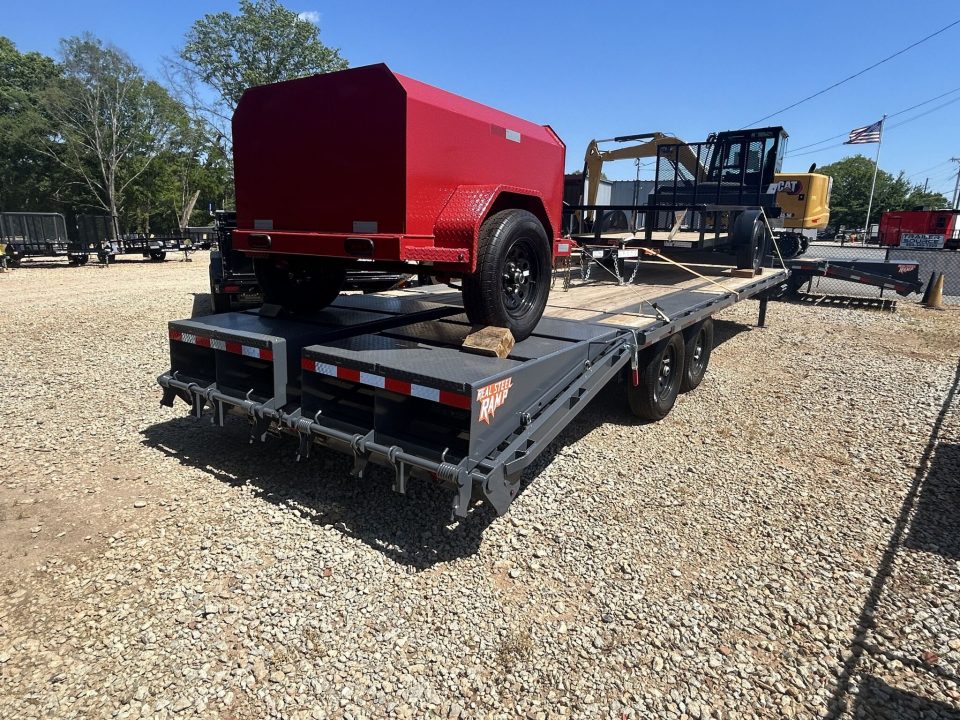 New 2026 Down 2 Earth Trailers 8.5x25 15.5K Deckover Equipment Trailer
