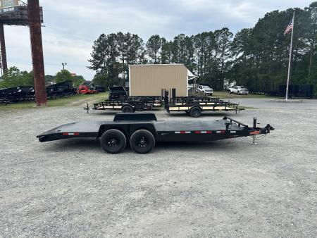New 2026 Down 2 Earth 82X20 Car Hauler, Steel Deck with #5200 Axles