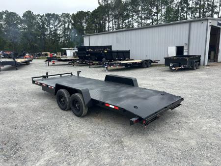 New 2026 Down 2 Earth 82X20 Car Hauler, Steel Deck with #5200 Axles