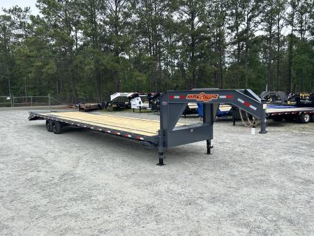 New 2026 Down 2 Earth 8.5x40 (35ft Deck + 5ft Dovetail ) 8K Axles , Max Ramps