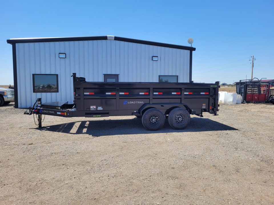 New 2026 Load Trail 83"x16' BP Telescopic Dump Trailer W/3' Sides