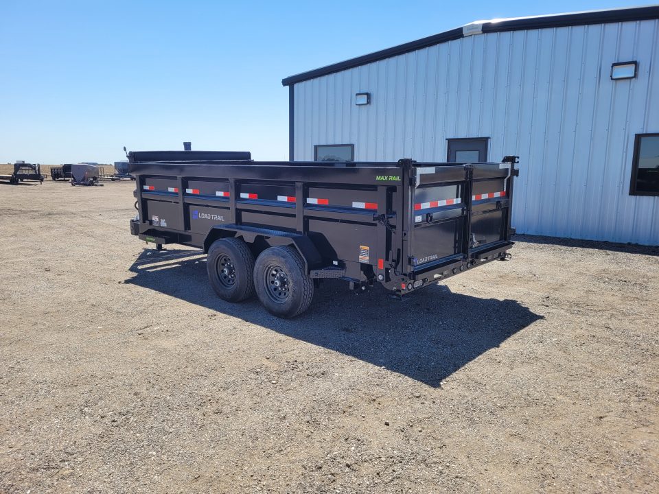 New 2026 Load Trail 83"x16' BP Telescopic Dump Trailer W/3' Sides