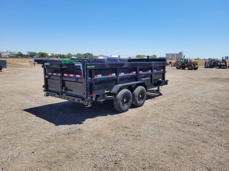 New 2026 Load Trail 83"x16' BP Telescopic Dump Trailer W/3' Sides