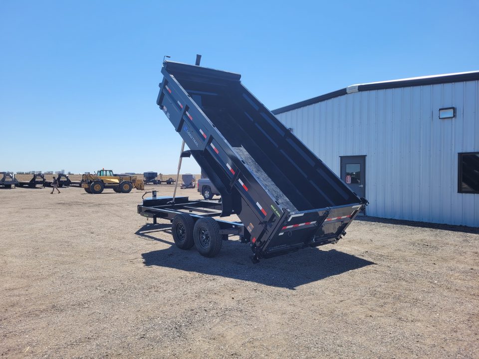 New 2026 Load Trail 83"x16' BP Telescopic Dump Trailer W/3' Sides