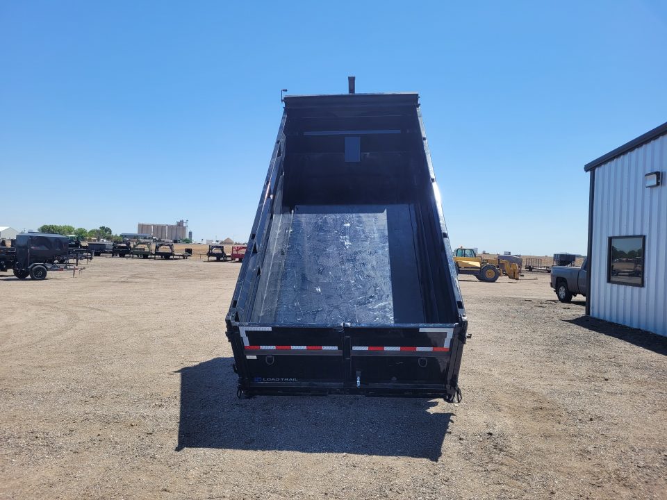 New 2026 Load Trail 83"x16' BP Telescopic Dump Trailer W/3' Sides