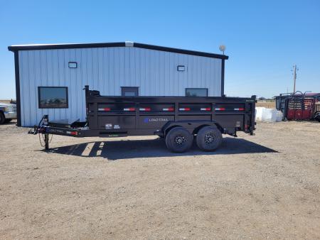 New 2026 Load Trail 83"x16' BP Telescopic Dump Trailer W/3' Sides