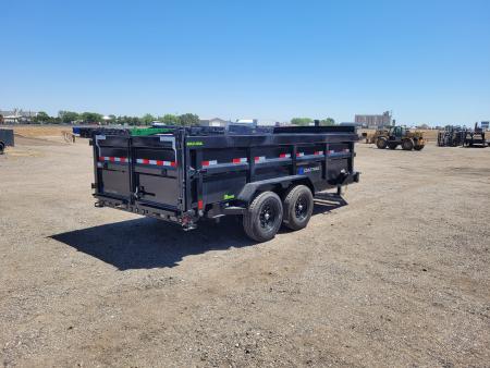 New 2026 Load Trail 83"x16' BP Telescopic Dump Trailer W/3' Sides