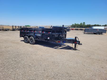 New 2026 Load Trail 83"x16' BP Telescopic Dump Trailer W/3' Sides