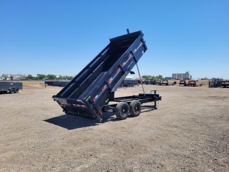 New 2026 Load Trail 83"x16' BP Telescopic Dump Trailer W/3' Sides