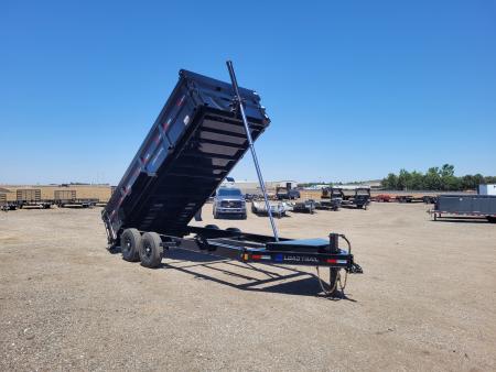 New 2026 Load Trail 83"x16' BP Telescopic Dump Trailer W/3' Sides