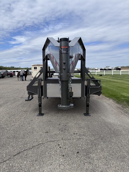 New 2026 Delta Mfg 27' +5' Gooseneck Flatbed Trailer