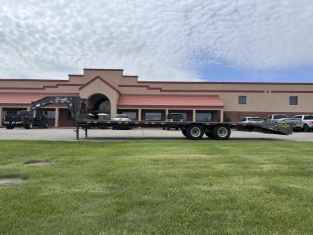 New 2026 Delta Mfg 27' +5' Gooseneck Flatbed Trailer
