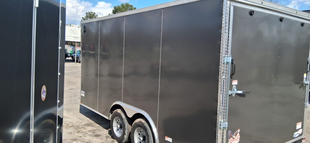 New 2026 Quality Cargo 8.5X16TA3 ENCLOSED CARGO/CAR HAULER TRAILERS