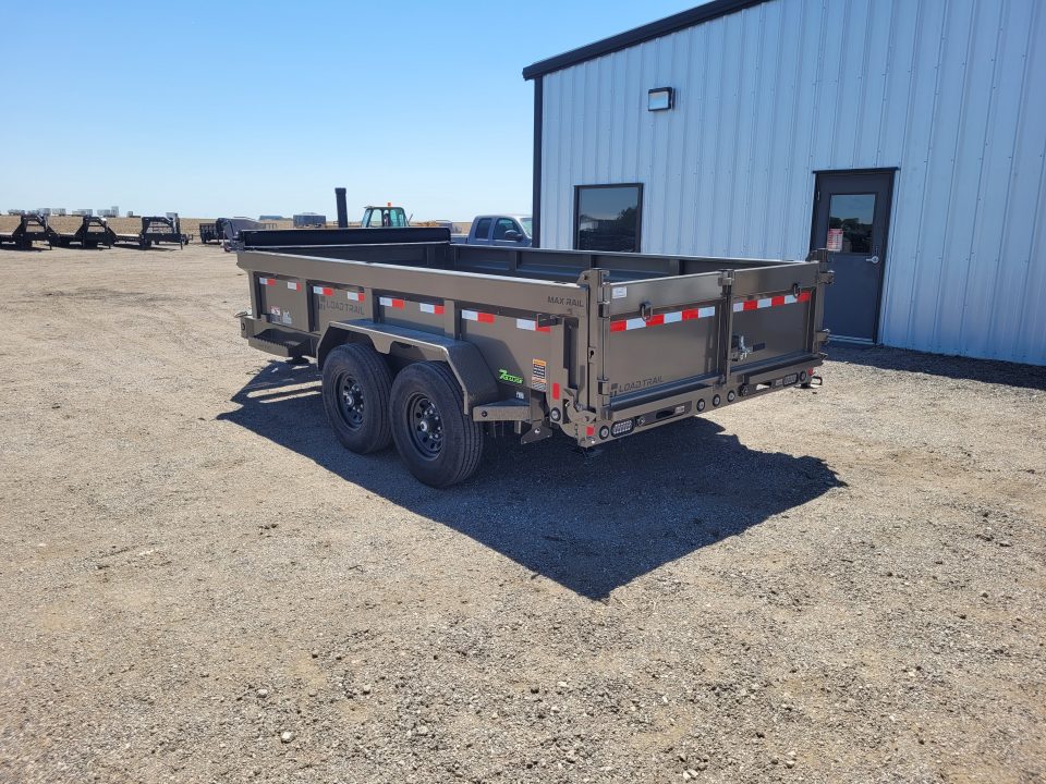 New 2026 Load Trail 83"x14' BP Telescopic Dump Trailer