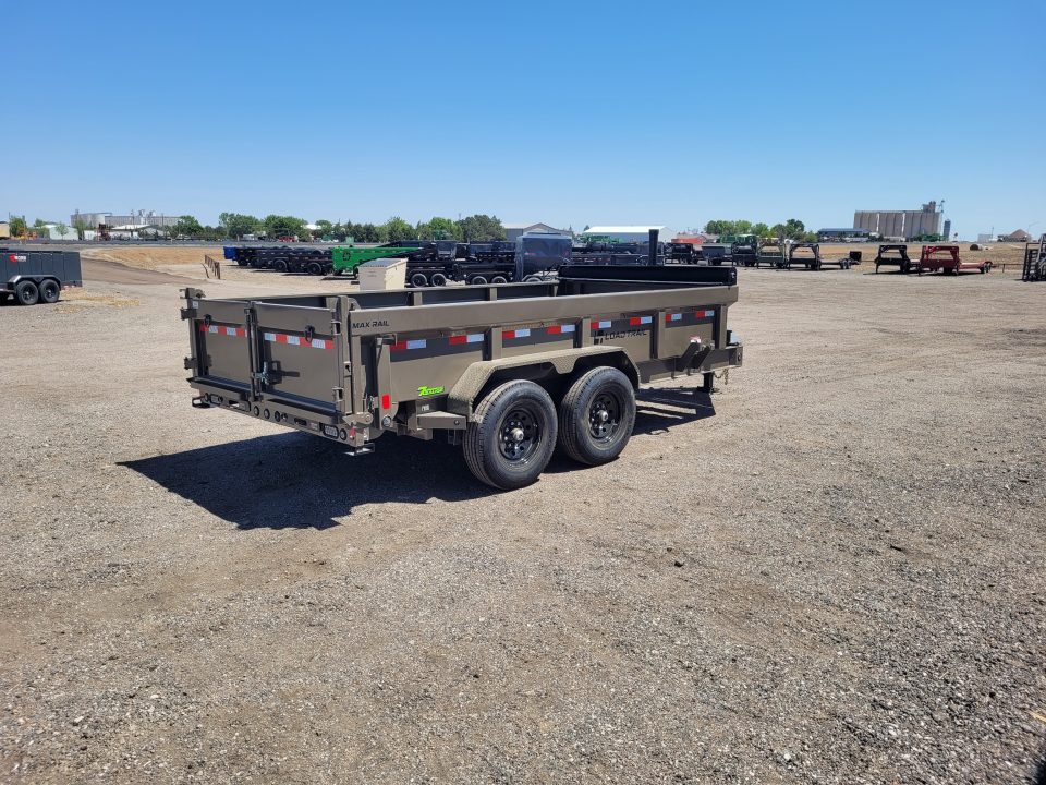 New 2026 Load Trail 83"x14' BP Telescopic Dump Trailer