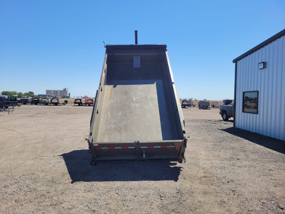 New 2026 Load Trail 83"x14' BP Telescopic Dump Trailer