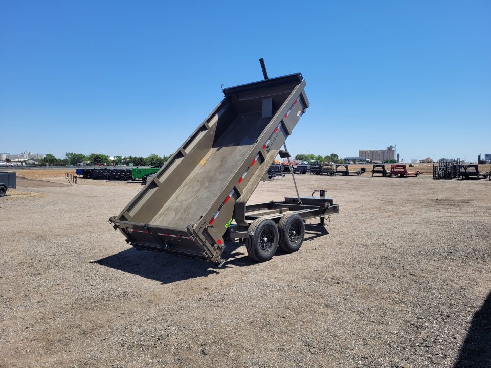 New 2026 Load Trail 83"x14' BP Telescopic Dump Trailer