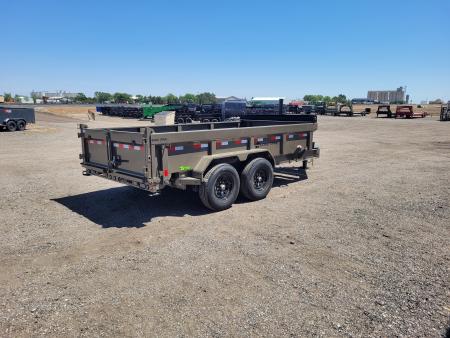 New 2026 Load Trail 83"x14' BP Telescopic Dump Trailer
