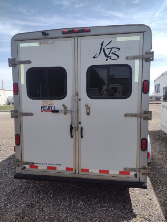 Used 2006 Kiefer Manufacturing Living Quarters 3 Horse Trailer
