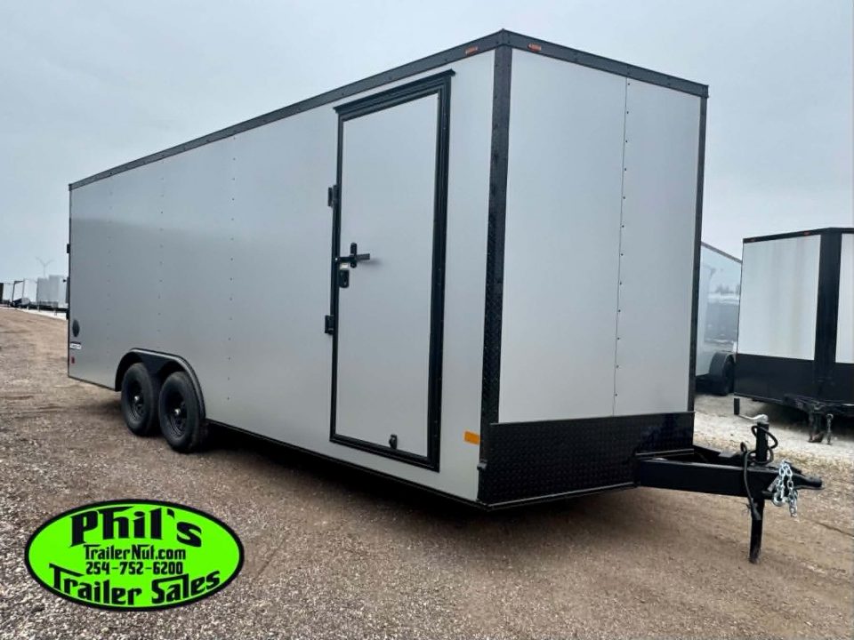 New 2026 Haulmark 8.5X20 Cargo / Enclosed Trailer PASSPORT DELUX UPGRADED 7' INTERIOR HEIGHT & 5200 LB DEXTER AXLES!