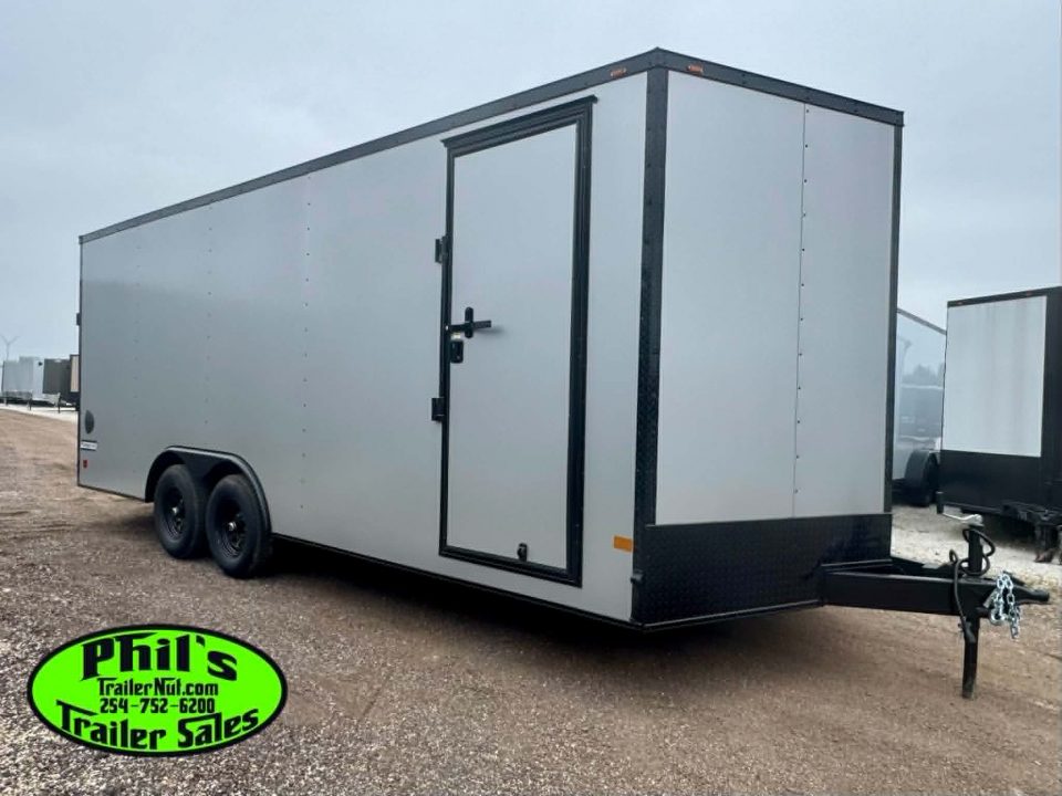 New 2026 Haulmark 8.5X20 Cargo / Enclosed Trailer PASSPORT DELUX UPGRADED 7' INTERIOR HEIGHT & 5200 LB DEXTER AXLES!