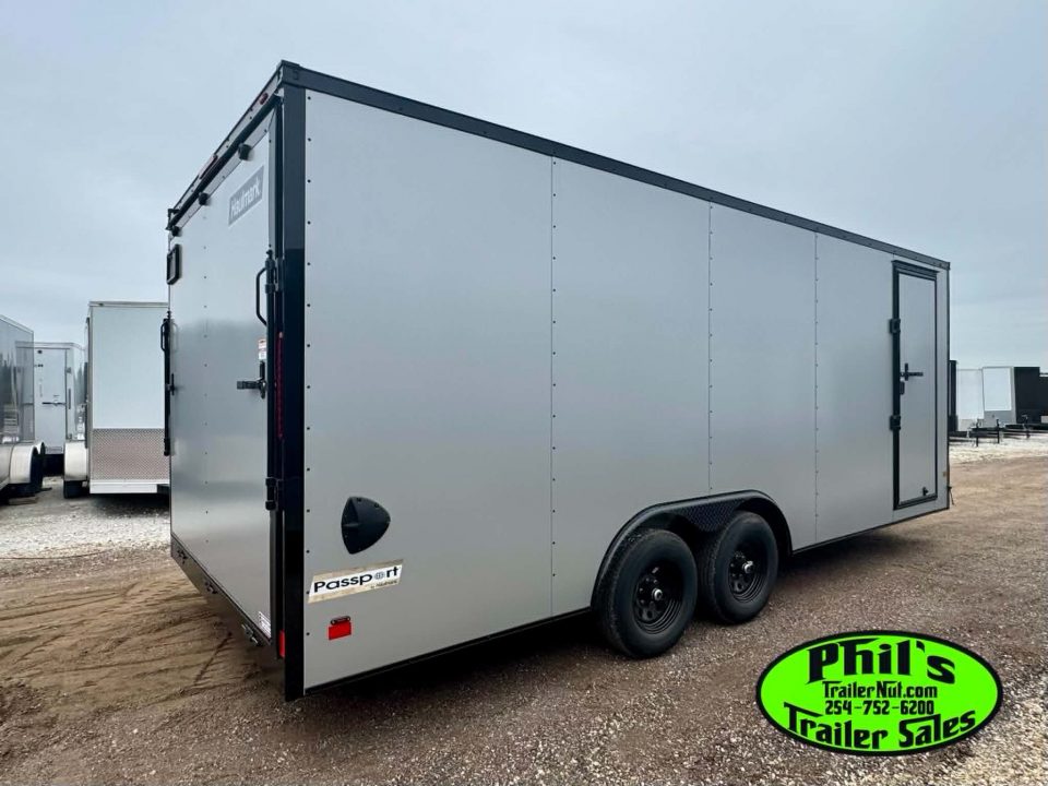 New 2026 Haulmark 8.5X20 Cargo / Enclosed Trailer PASSPORT DELUX UPGRADED 7' INTERIOR HEIGHT & 5200 LB DEXTER AXLES!