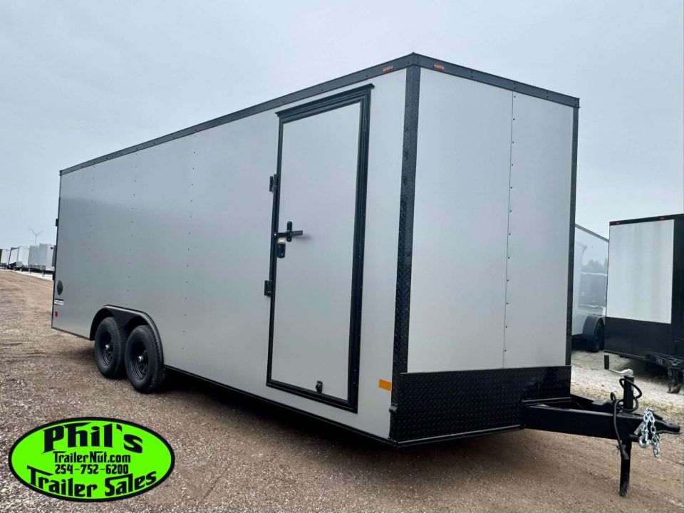 New 2026 Haulmark 8.5X20 Cargo / Enclosed Trailer PASSPORT DELUX UPGRADED 7' INTERIOR HEIGHT & 5200 LB DEXTER AXLES!