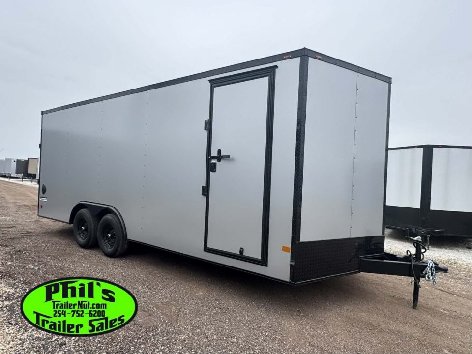 New 2026 Haulmark 8.5X20 Cargo / Enclosed Trailer PASSPORT DELUX UPGRADED 7' INTERIOR HEIGHT & 5200 LB DEXTER AXLES!