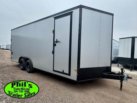 New 2026 Haulmark 8.5X20 Cargo / Enclosed Trailer PASSPORT DELUX UPGRADED 7' INTERIOR HEIGHT & 5200 LB DEXTER AXLES!