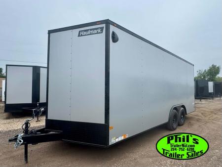 New 2026 Haulmark 8.5X20 Cargo / Enclosed Trailer PASSPORT DELUX UPGRADED 7' INTERIOR HEIGHT & 5200 LB DEXTER AXLES!