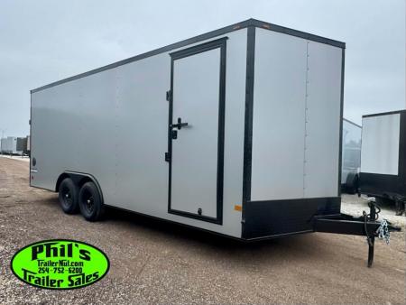 New 2026 Haulmark 8.5X20 Cargo / Enclosed Trailer PASSPORT DELUX UPGRADED 7' INTERIOR HEIGHT & 5200 LB DEXTER AXLES!