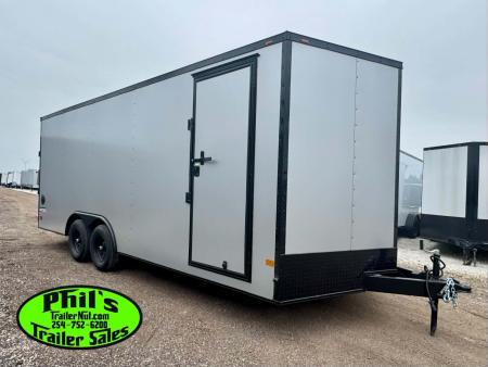 New 2026 Haulmark 8.5X20 Cargo / Enclosed Trailer PASSPORT DELUX UPGRADED 7' INTERIOR HEIGHT & 5200 LB DEXTER AXLES!