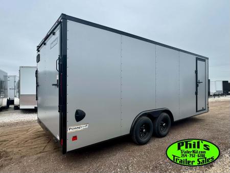 New 2026 Haulmark 8.5X20 Cargo / Enclosed Trailer PASSPORT DELUX UPGRADED 7' INTERIOR HEIGHT & 5200 LB DEXTER AXLES!