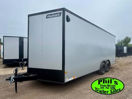 New 2026 Haulmark 8.5X20 Cargo / Enclosed Trailer PASSPORT DELUX UPGRADED 7' INTERIOR HEIGHT & 5200 LB DEXTER AXLES!