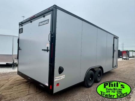 New 2026 Haulmark 8.5X20 Cargo / Enclosed Trailer PASSPORT DELUX UPGRADED 7' INTERIOR HEIGHT & 5200 LB DEXTER AXLES!