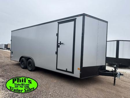 New 2026 Haulmark 8.5X20 Cargo / Enclosed Trailer PASSPORT DELUX UPGRADED 7' INTERIOR HEIGHT & 5200 LB DEXTER AXLES!