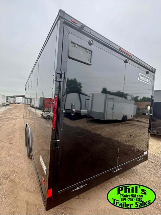 New 2026 Haulmark 8.5X20 Cargo / Enclosed Trailer PASSPORT DELUX 5200LB DEXTER AXLES & UPGRADED 7' INTERIOR HEIGHT!