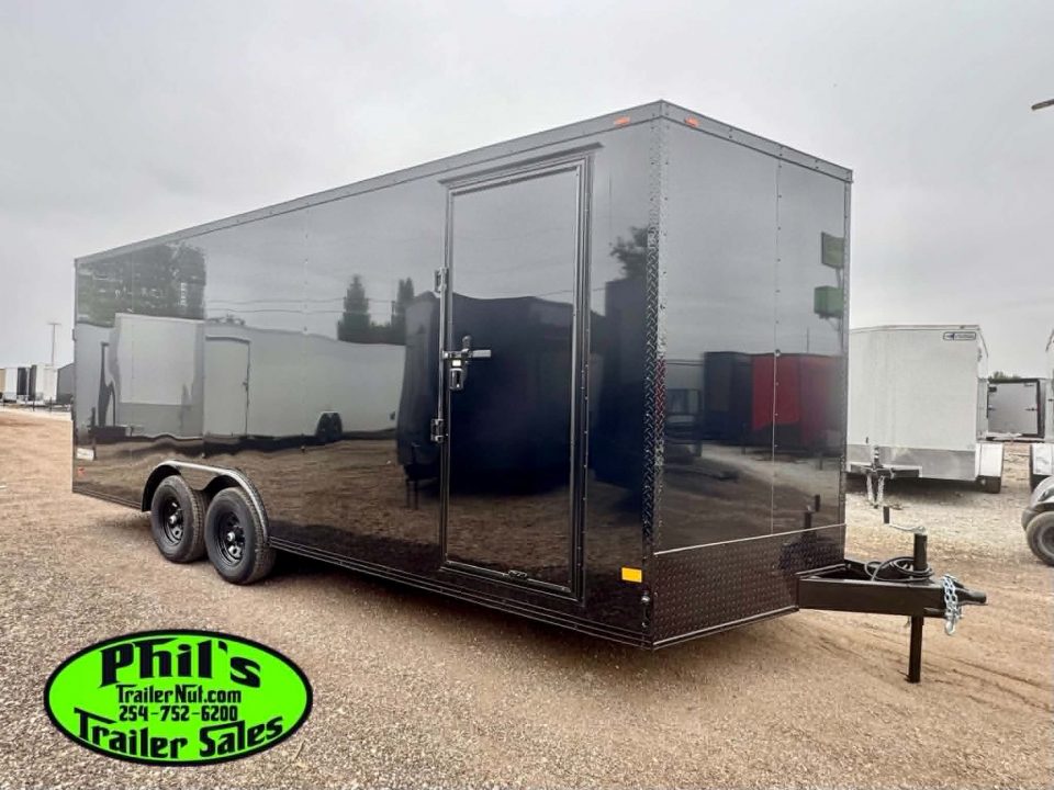 New 2026 Haulmark 8.5X20 Cargo / Enclosed Trailer PASSPORT DELUX 5200LB DEXTER AXLES & UPGRADED 7' INTERIOR HEIGHT!