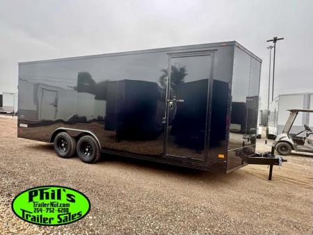 New 2026 Haulmark 8.5X20 Cargo / Enclosed Trailer PASSPORT DELUX 5200LB DEXTER AXLES & UPGRADED 7' INTERIOR HEIGHT!