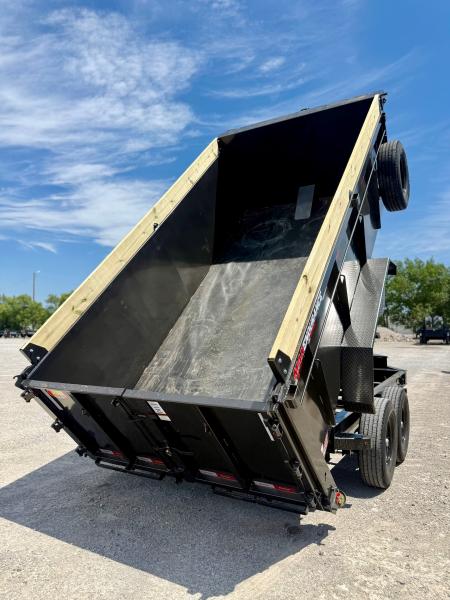 New 2026 Liberty LD14K83x14 Arsenal Grey Telescopic Lift Dump Trailer
