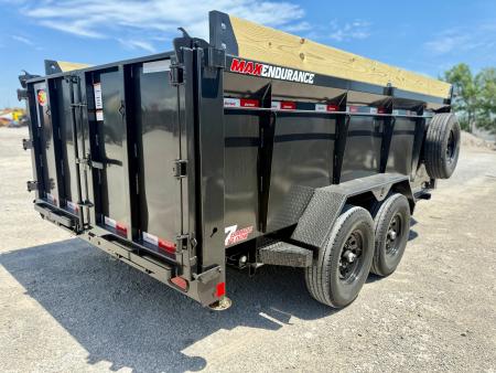 New 2026 Liberty LD14K83x14 Arsenal Grey Telescopic Lift Dump Trailer