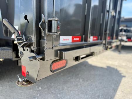 New 2026 Liberty LD14K83x14 Arsenal Grey Telescopic Lift Dump Trailer