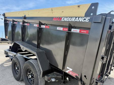 New 2026 Liberty LD14K83x14 Arsenal Grey Telescopic Lift Dump Trailer